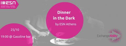 Dinner in the Dark-ESN Athens