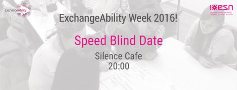 blind speed date