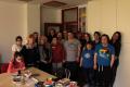 The picture shows ESN members together with Down Syndrome Association emplpyees - special educators and people with DS.