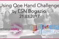 ESN Bogazici Using One Hand Challenge