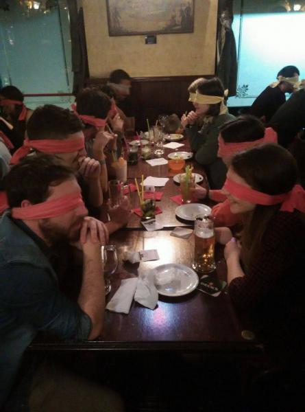 Blindfolded People Go Speed Dating 